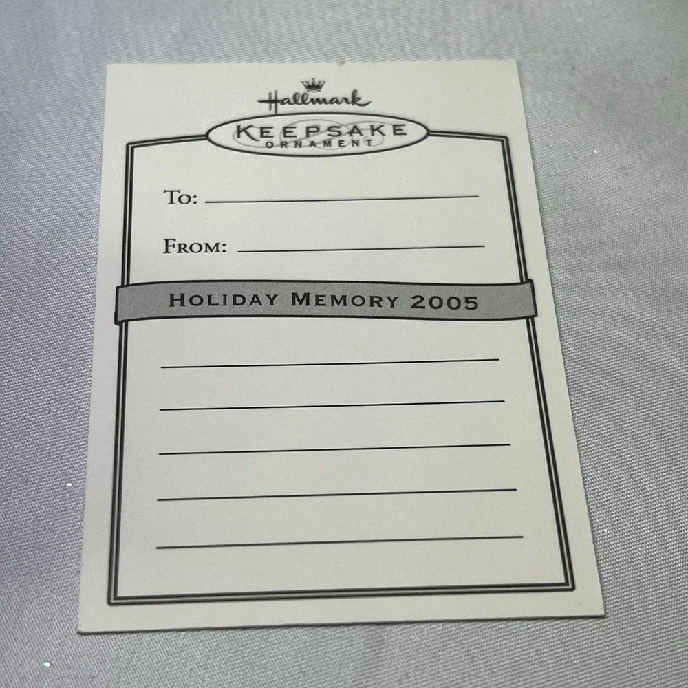 2005 Hallmark Keepsake Seal‎ Cool Decade Series Ornament With Box